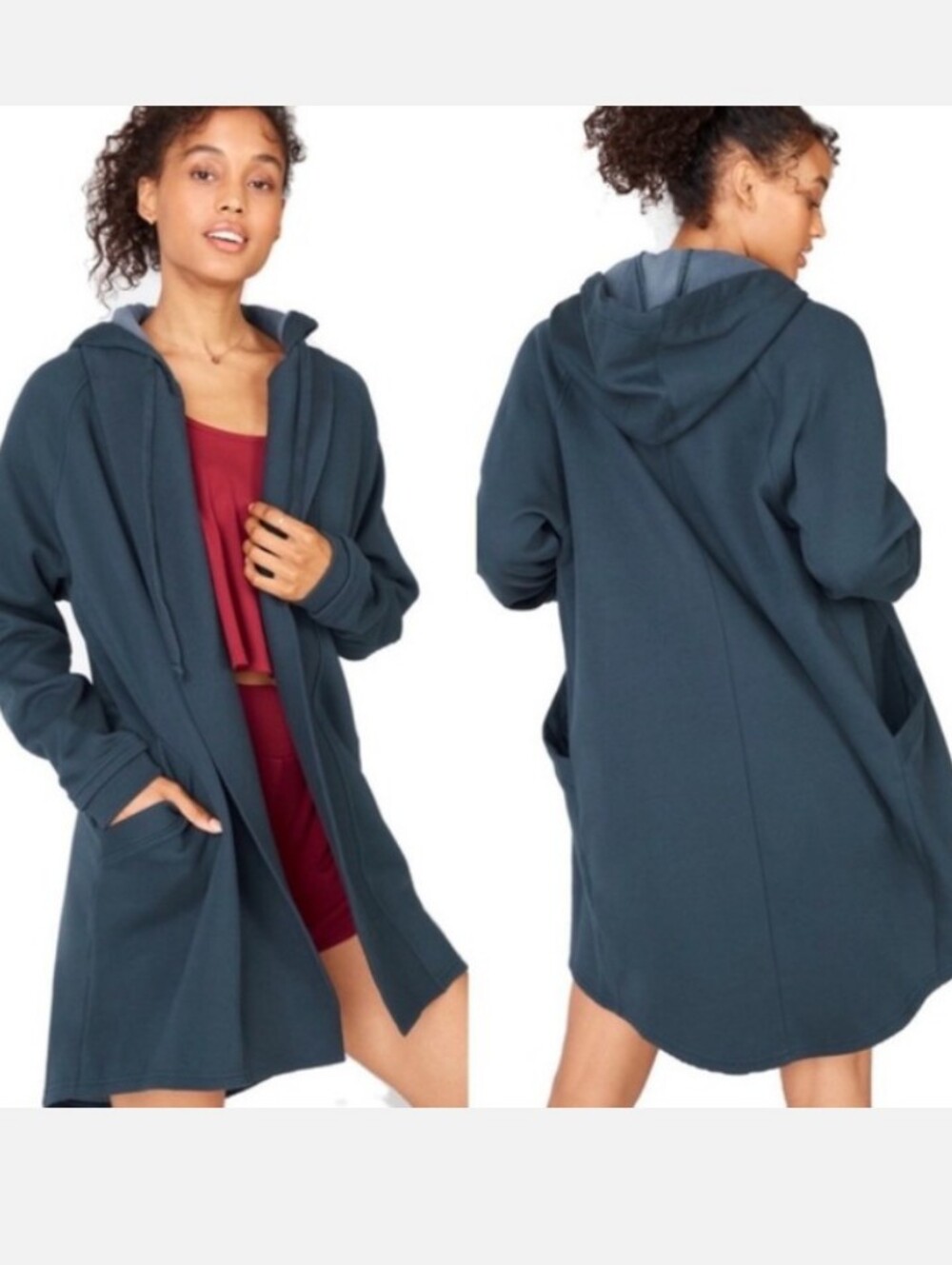 Fabletics Oversize Open Front Cardigan